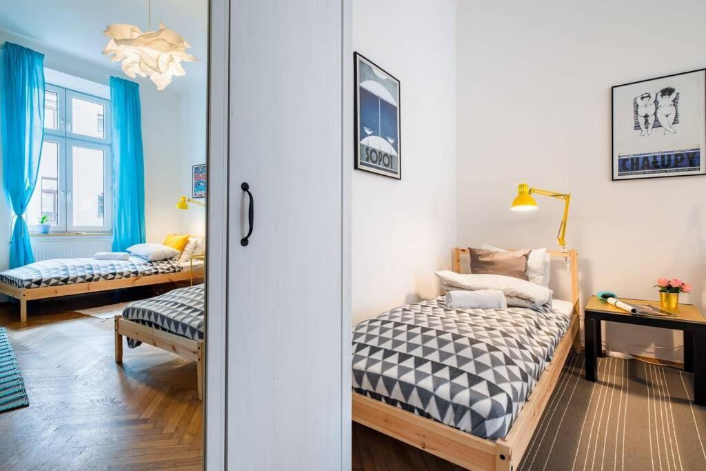 Blue Peace-Apartment With Free Parking In Center For 1-6 People كراكوفيا المظهر الخارجي الصورة